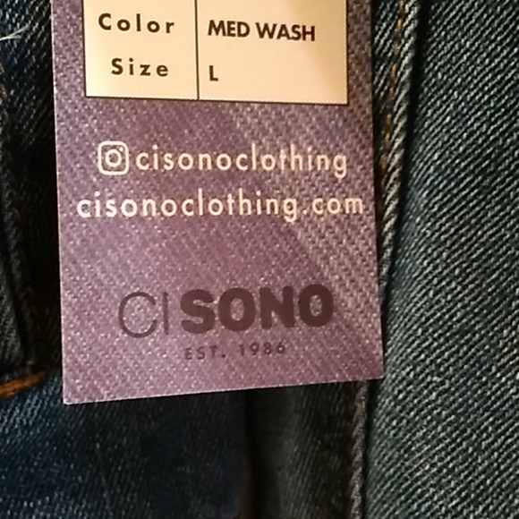 Nwt CI Sono Distressed Ripped Jacket - Picture 3 of 11